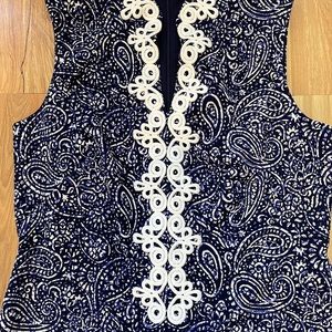 Vince Camuto Paisley Shift Dress